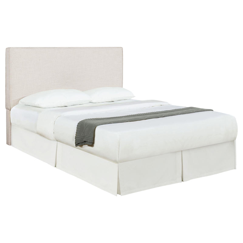  Coaster Furniture Kosmo 315993QF Upholstered Queen or Full Panel Headboard - Sand IMAGE 3