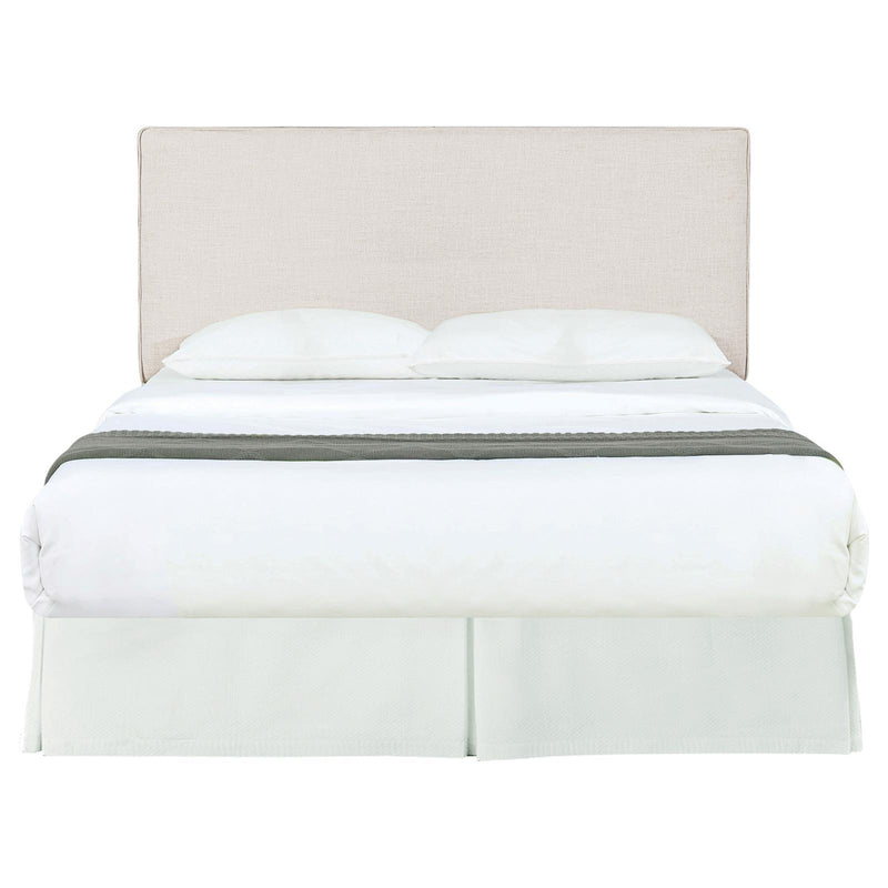 Coaster Furniture Kosmo 315993QF Upholstered Queen or Full Panel Headboard - Sand IMAGE 4
