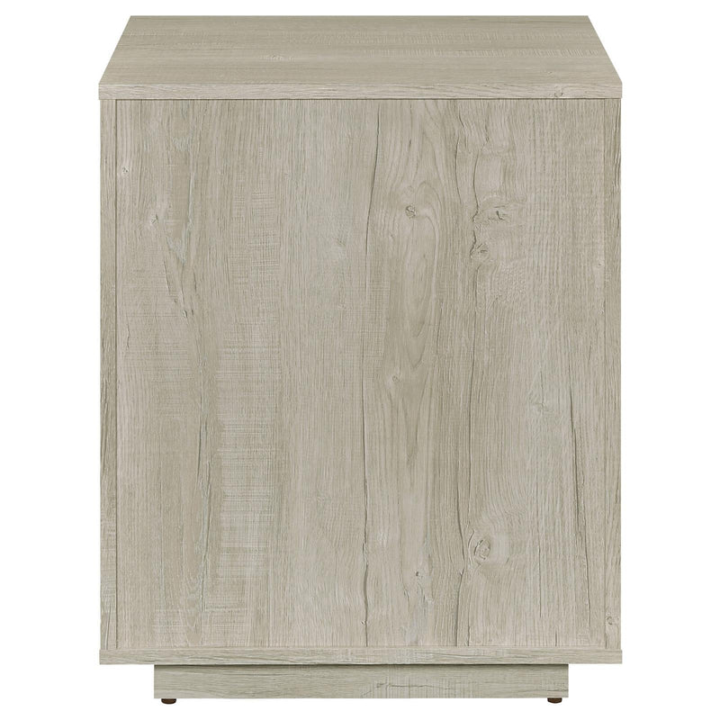  Coaster Furniture Loomis 805882 3-Drawer Home Office File Cabinet - Whitewashed Grey IMAGE 9
