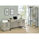  Coaster Furniture Loomis 805883 72-inch 4-shelf Bookshelf - Whitewashed Grey IMAGE 11