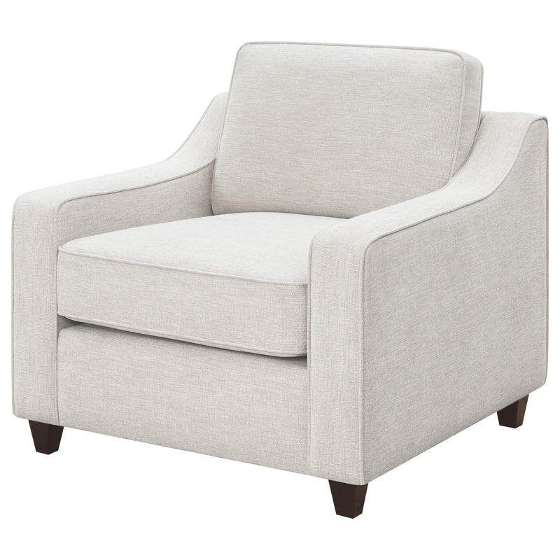 Coaster Furniture Christine Stationary Fabric Chair 552063 IMAGE 3