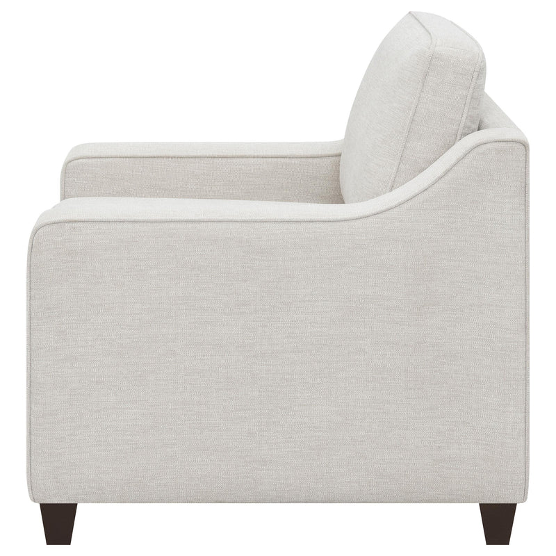 Coaster Furniture Christine Stationary Fabric Chair 552063 IMAGE 4