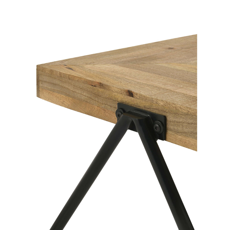 Coaster Furniture Avery 724318 Rectangular Solid Mango Wood Coffee Table - Natural IMAGE 8