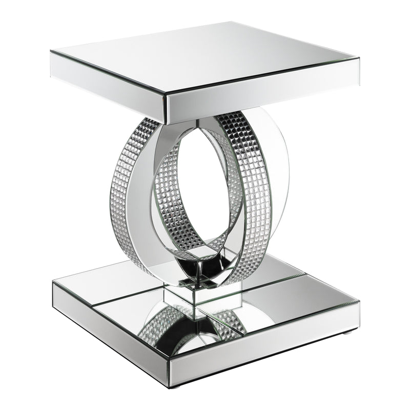 Coaster Furniture Breena 753277 Square End Table - Mirror IMAGE 1