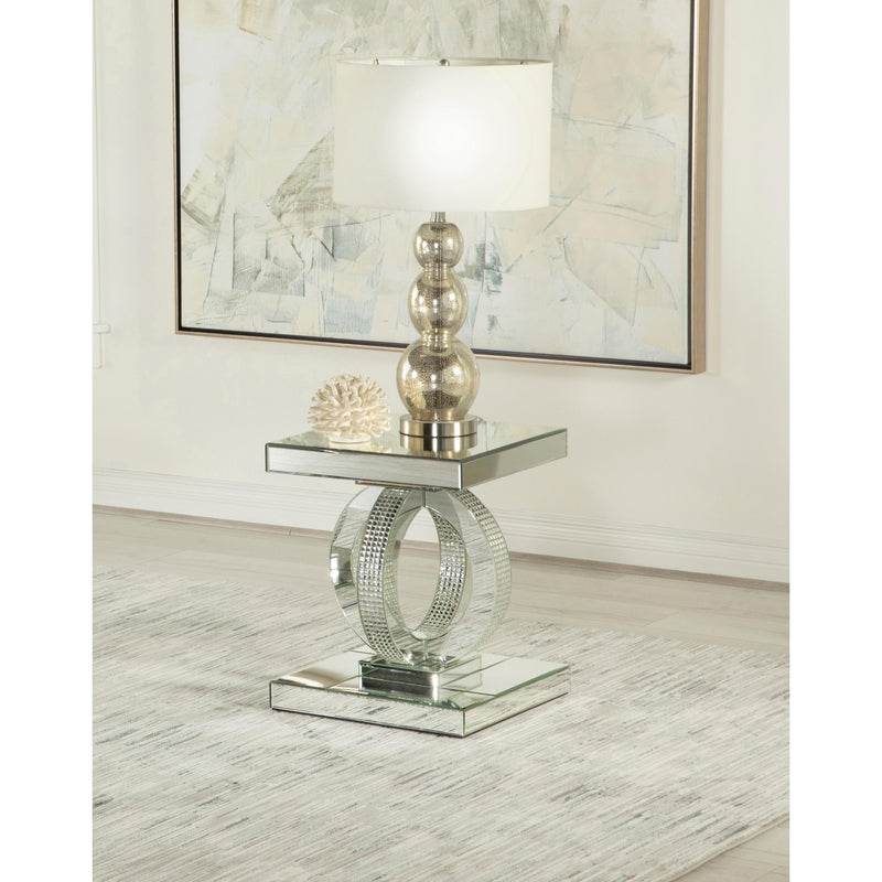 Coaster Furniture Breena 753277 Square End Table - Mirror IMAGE 4