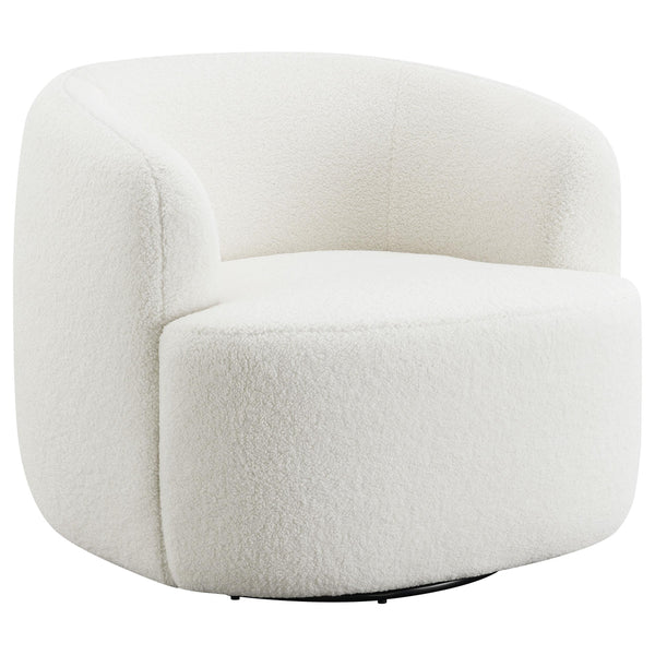 Coaster Furniture Hudson Swivel Fabric Accent Chair 905726 IMAGE 1