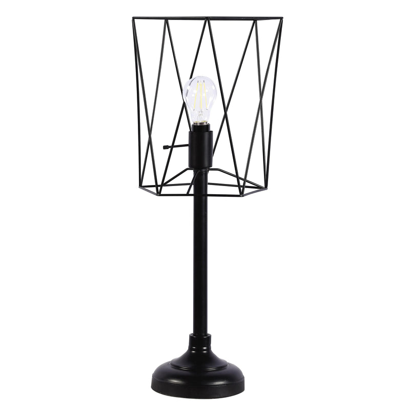  Coaster Furniture Mayfield 920197 26-inch Open Frame Torch Table Lamp - Black IMAGE 1