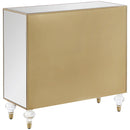  Coaster Furniture Astilbe 951851 2-door Mirrored Accent Cabinet - Silver and Champagne IMAGE 6