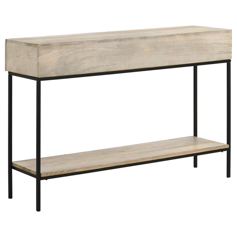 Coaster Furniture Rubeus 959541 2-Drawer Wood Entryway Console Table - White Washed IMAGE 7