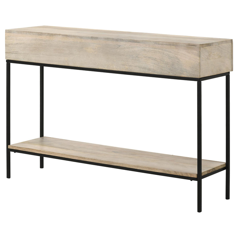 Coaster Furniture Rubeus 959541 2-Drawer Wood Entryway Console Table - White Washed IMAGE 8
