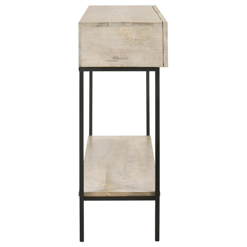Coaster Furniture Rubeus 959541 2-Drawer Wood Entryway Console Table - White Washed IMAGE 9