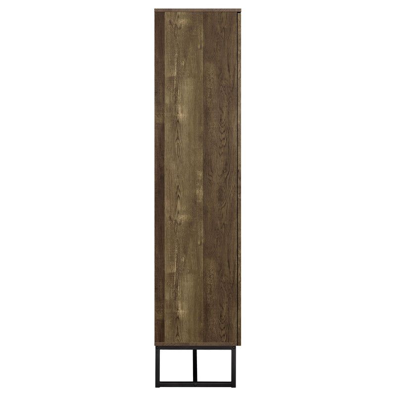  Coaster Furniture Carolyn 959640 2-door Engineered Wood Accent Cabinet - Rustic Oak IMAGE 7