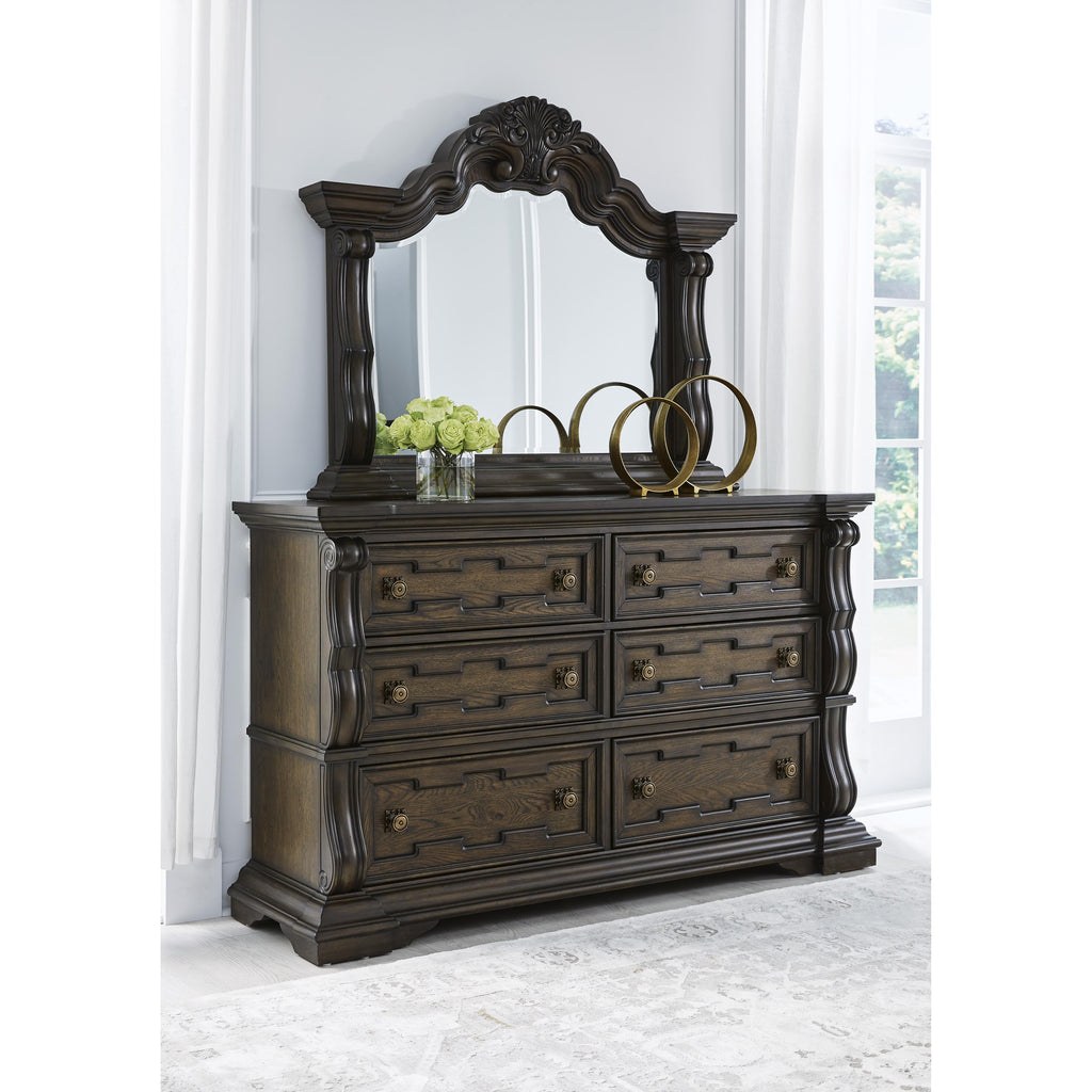 Signature Design by Ashley Maylee B947B1 Dresser and Mirror