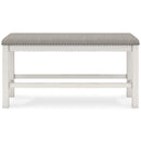 Signature Design by Ashley Robbinsdale Counter Height Bench D642-09 IMAGE 2