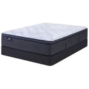  Serta Blue Lagoon Nights Plush Pillow Top Mattress Set (Queen) IMAGE 1
