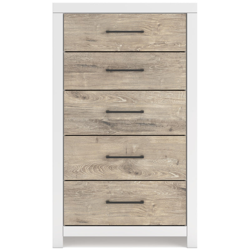  Signature Design by Ashley Charbitt B2035-46 Five Drawer Chest IMAGE 3