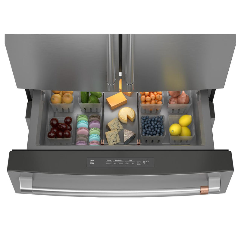  Café 36-inch 28.7 cu. ft. French 4-Door Refrigerator CGE29DP2TS1 IMAGE 7