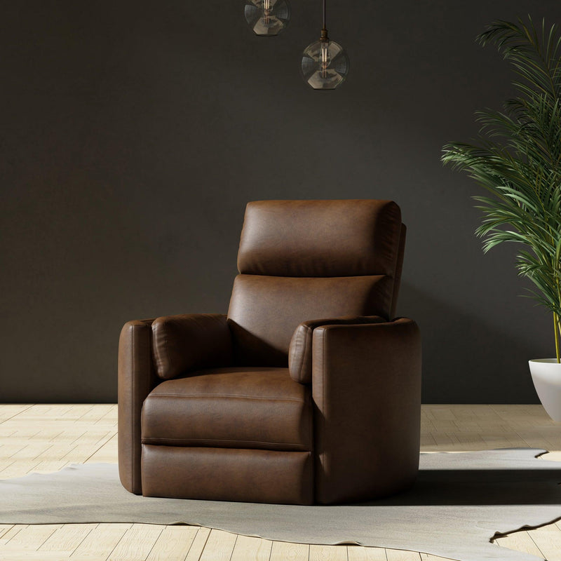 Parker House Furniture Radius Power Swivel Glider Leather Recliner MRAD
