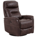 Parker House Furniture Gemini Power Swivel Glider Fabric Recliner MGEM