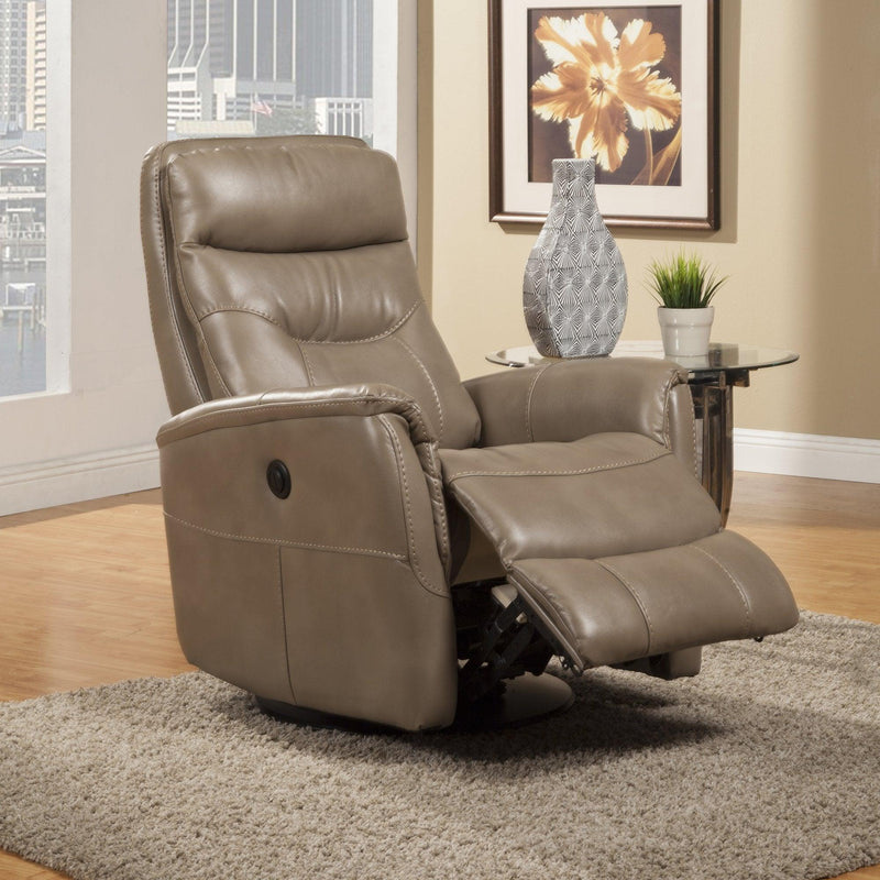 Parker House Furniture Gemini Power Swivel Glider Fabric Recliner MGEM