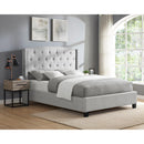  Crown Mark Eva 5111DV-K King Platform Bed - Dove Grey IMAGE 2