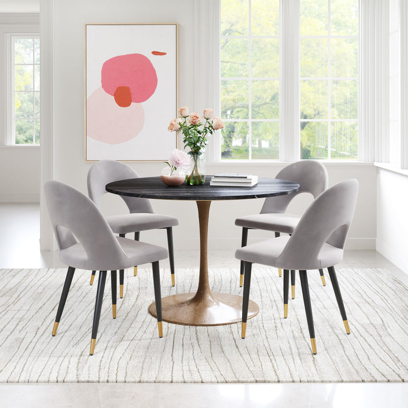 Zuo Menlo 109874 Dining Chair - Grey IMAGE 9