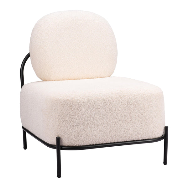 Zuo Arendal 110023 Accent Chair - Vanilla IMAGE 1