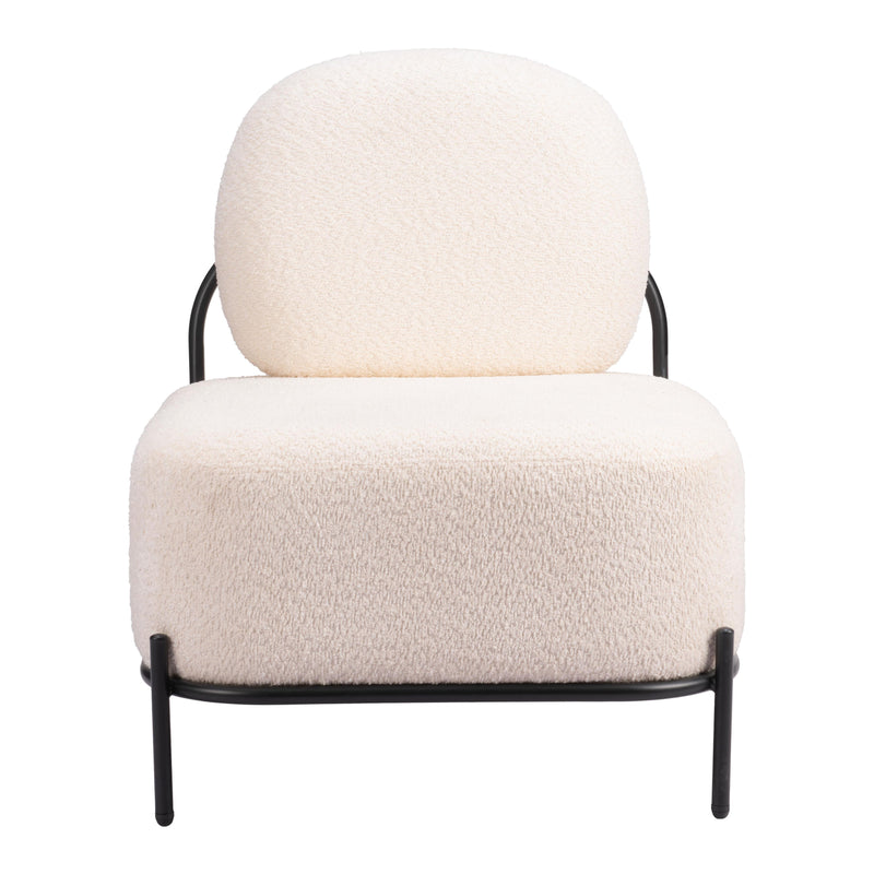 Zuo Arendal 110023 Accent Chair - Vanilla IMAGE 3
