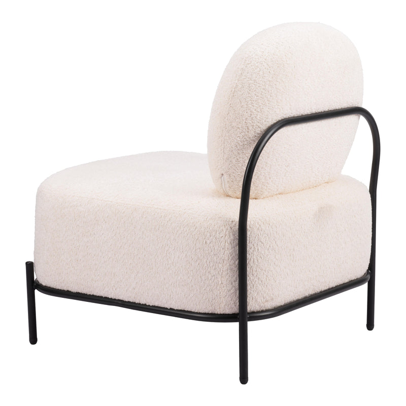 Zuo Arendal 110023 Accent Chair - Vanilla IMAGE 5