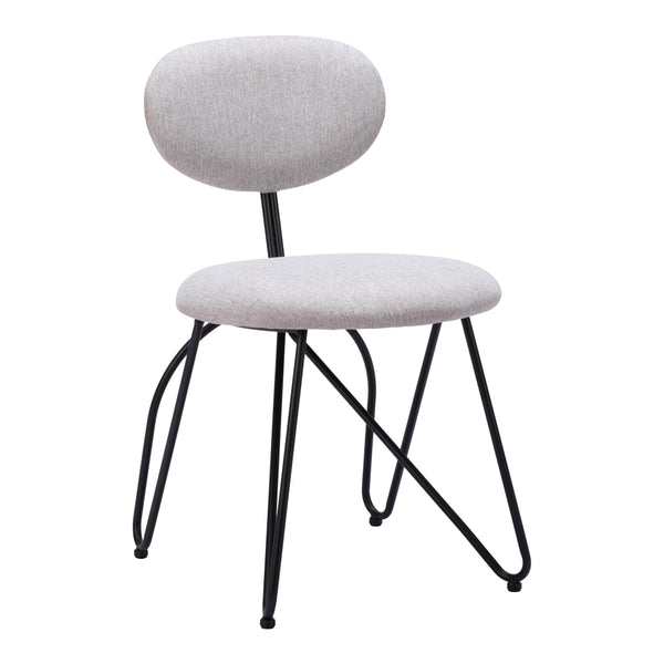 Zuo Novi 110017 Dining Chair - Dove Grey IMAGE 1