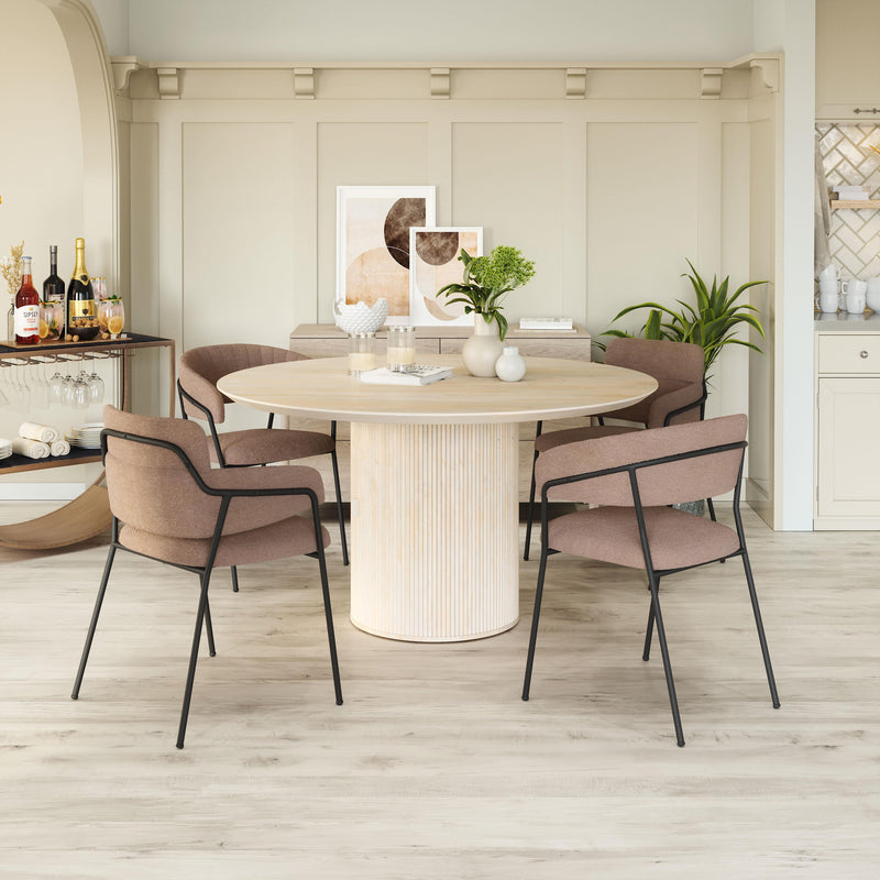 Zuo Josephine 109670 Dining Chair - Brown IMAGE 9