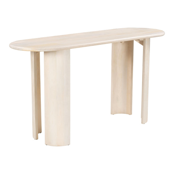 Zuo Risan 109854 Console Table - Natural IMAGE 1