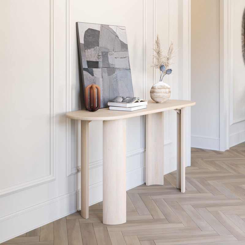 Zuo Risan 109854 Console Table - Natural IMAGE 7