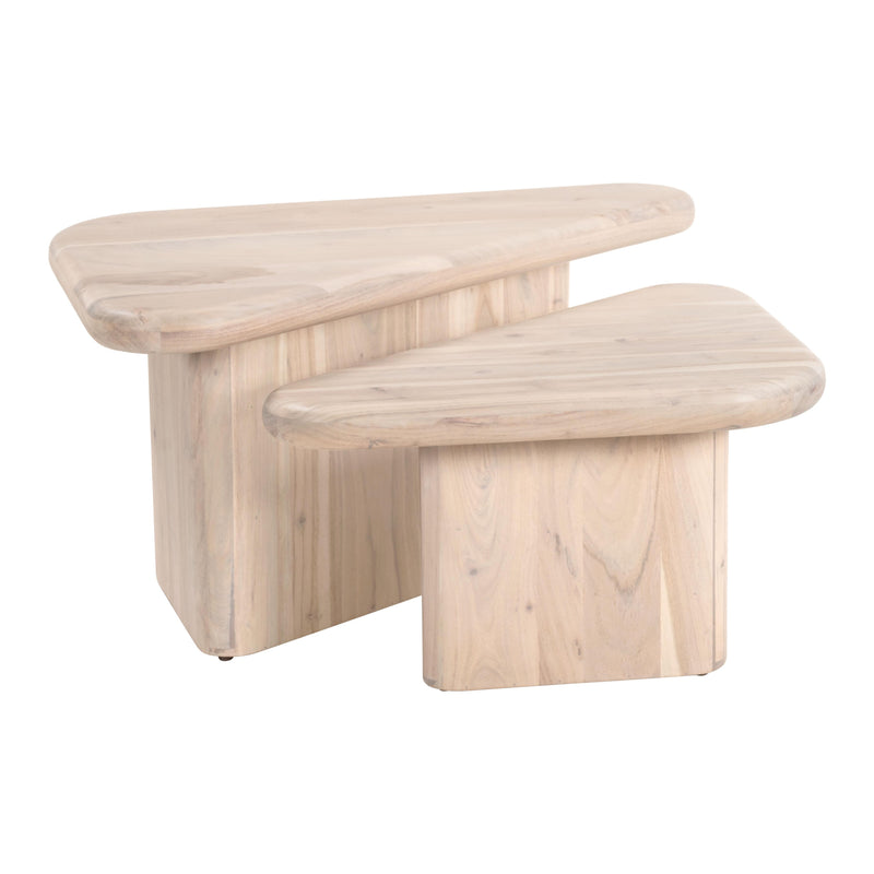 Zuo Navidic 109872 Coffee Table Set - Natural IMAGE 2