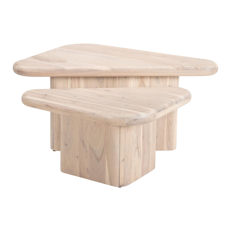 Zuo Navidic 109872 Coffee Table Set - Natural IMAGE 4