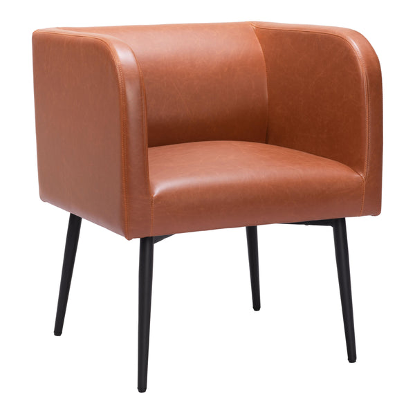 Zuo Horbat 109945 Dining Chair - Brown IMAGE 1