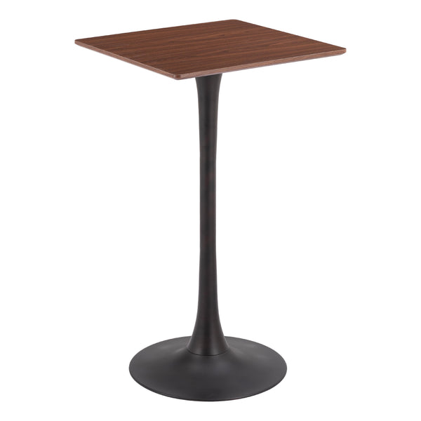 Zuo Valleta 109832 Bar Table - Brown IMAGE 1