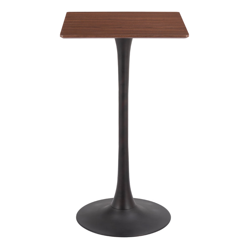 Zuo Valleta 109832 Bar Table - Brown IMAGE 2