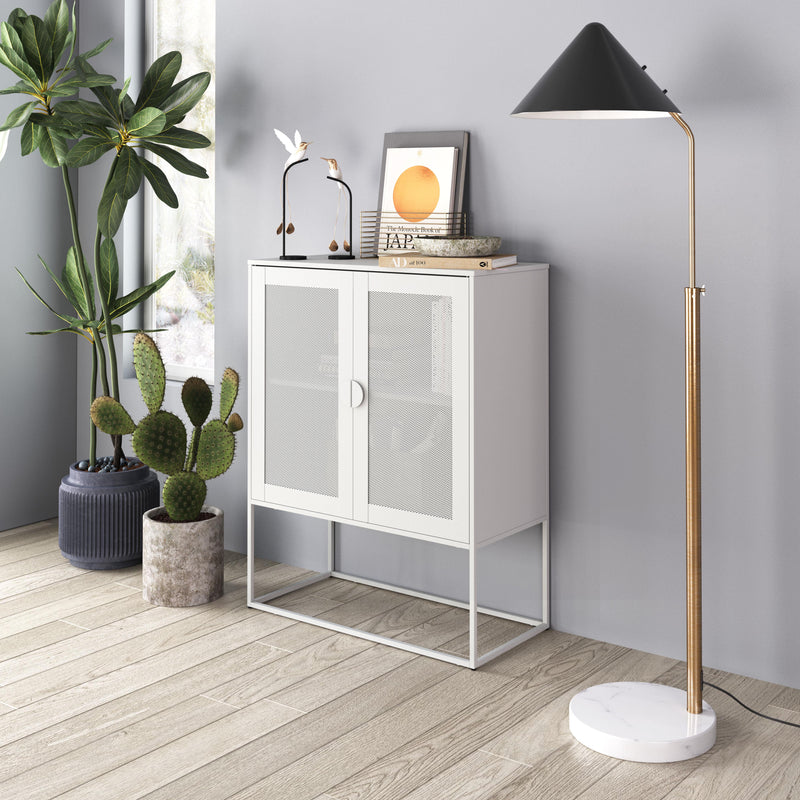 Zuo Lazaro 109748 Cabinet - White IMAGE 8