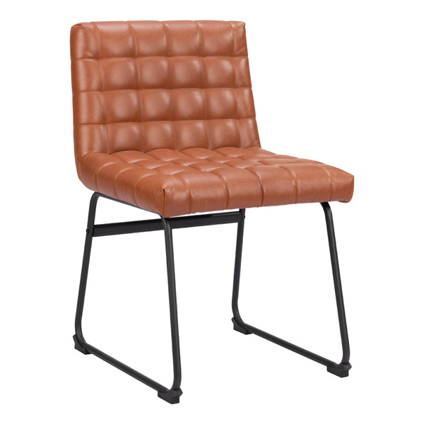 Zuo Pago 109948 Dining Chair - Brown IMAGE 1