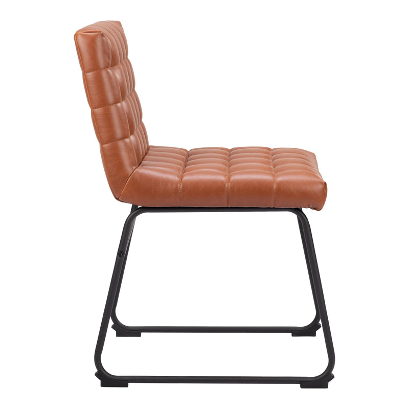 Zuo Pago 109948 Dining Chair - Brown IMAGE 2