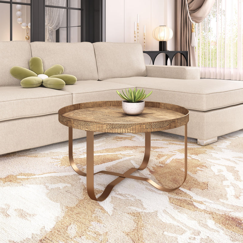 Zuo Vannes 109839 Coffee Table - Brass IMAGE 7