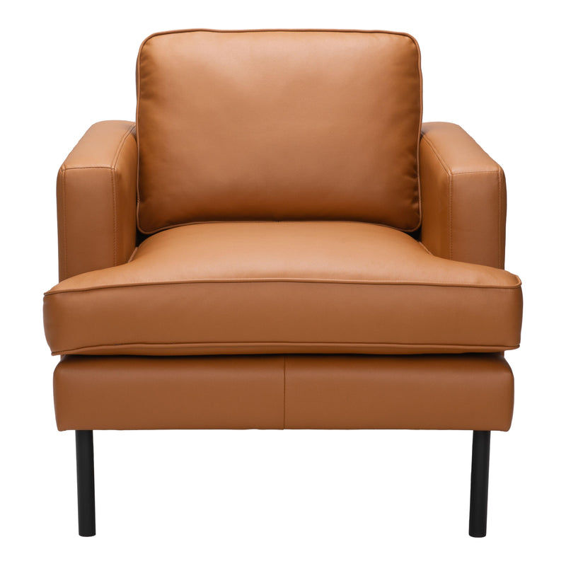 Zuo Decade 109902 Armchair - Brown IMAGE 3