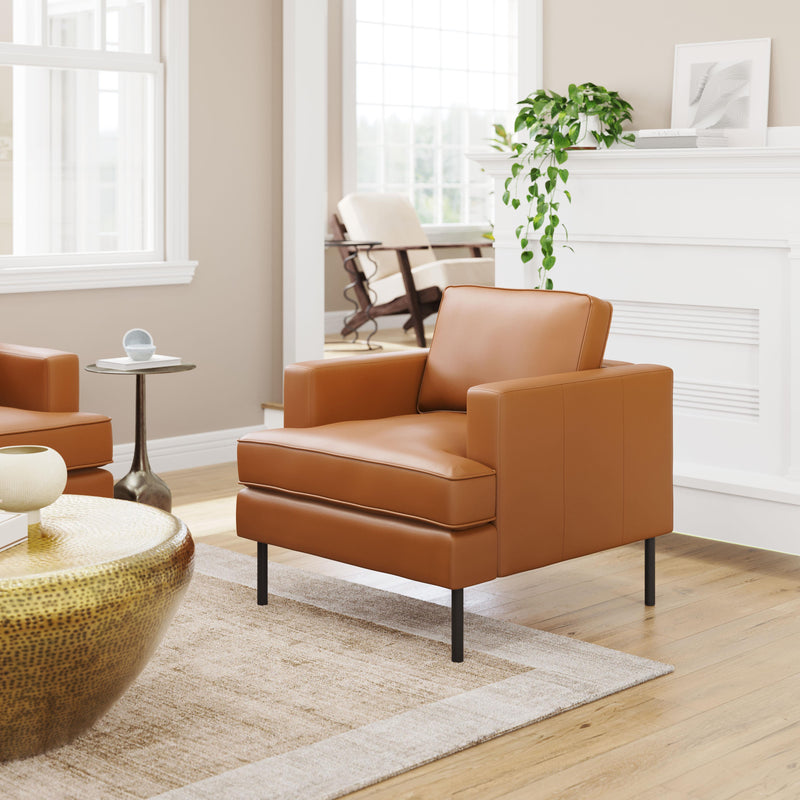 Zuo Decade 109902 Armchair - Brown IMAGE 7