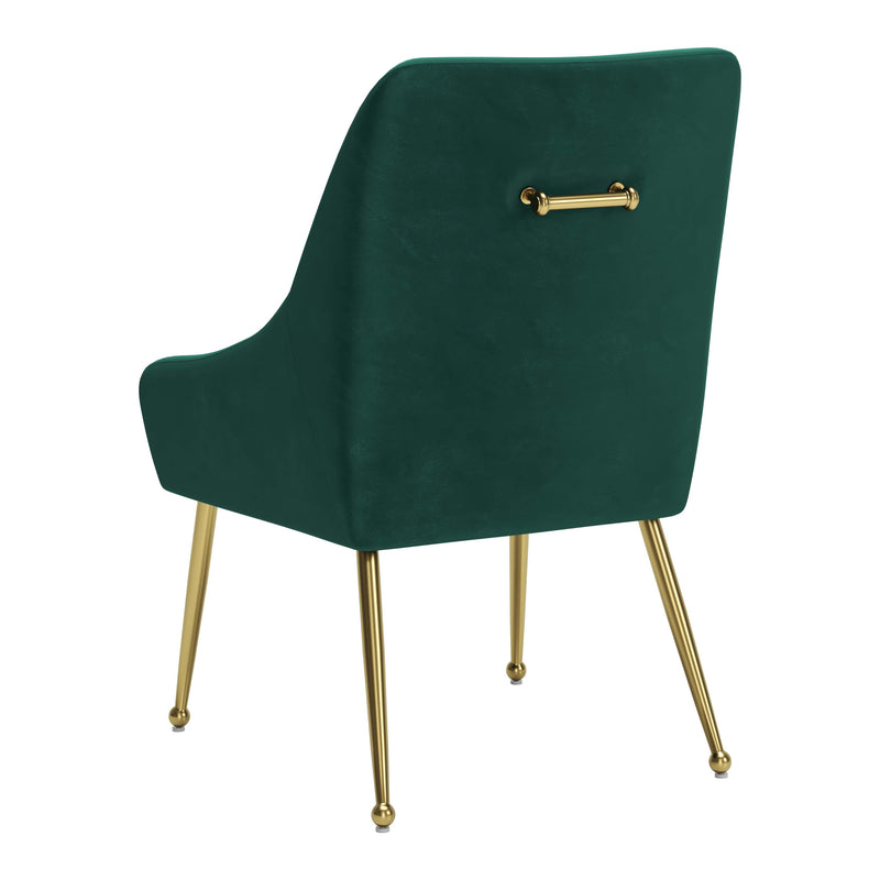 Zuo Maxine 109716 Dining Chair - Green & Gold IMAGE 5
