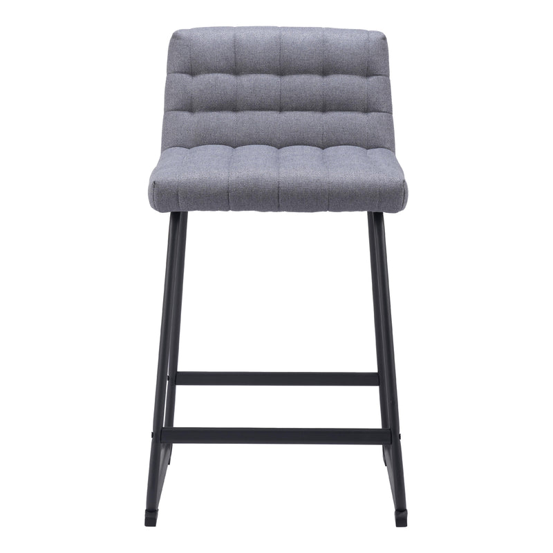 Zuo Pago 110071 Counter Stool - Grey IMAGE 3