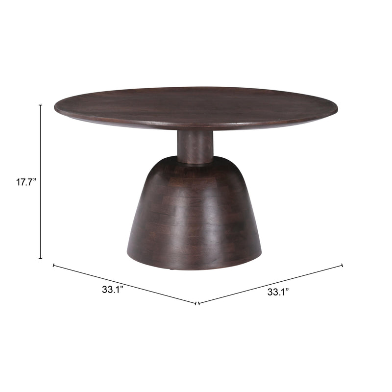 Zuo Lucena 109922 Coffee Table - Bronze IMAGE 8