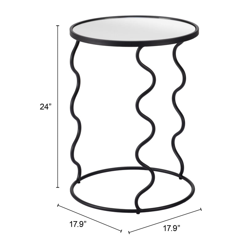 Zuo Bastia 109834 Side Table - Black IMAGE 5