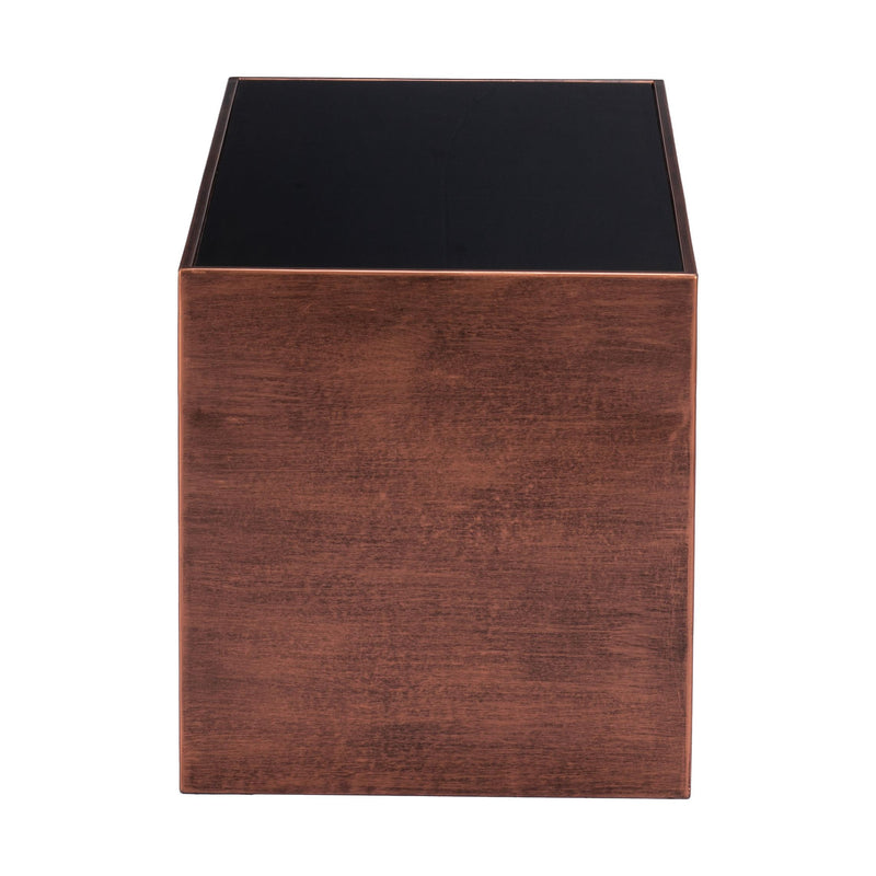 Zuo Aveiro 109841 Coffee Table - Copper & Black IMAGE 2