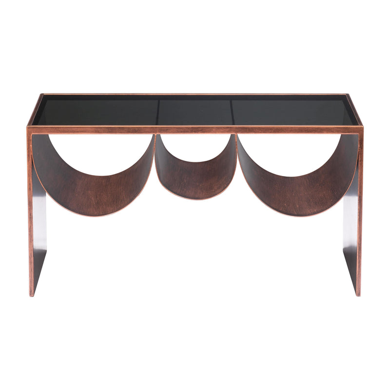 Zuo Aveiro 109841 Coffee Table - Copper & Black IMAGE 3